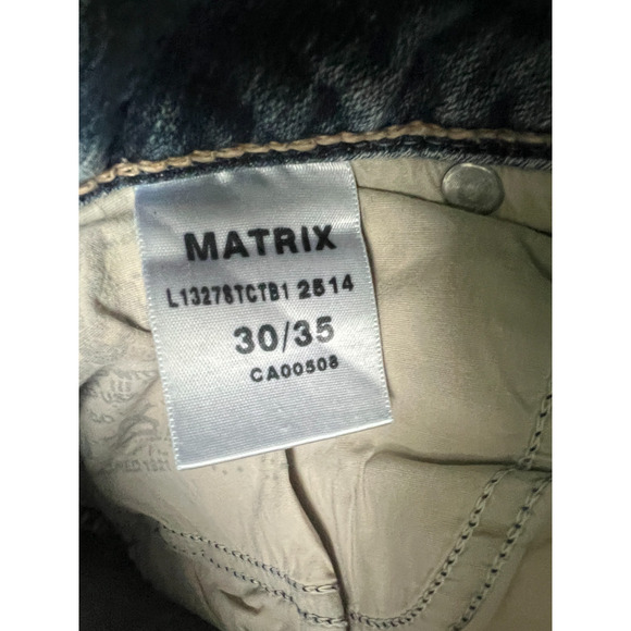 Vintage Silver Jeans Mens Size 30/35 Blue Denim Y2K Matrix Bootcut Medium Wash - Picture 6 of 12